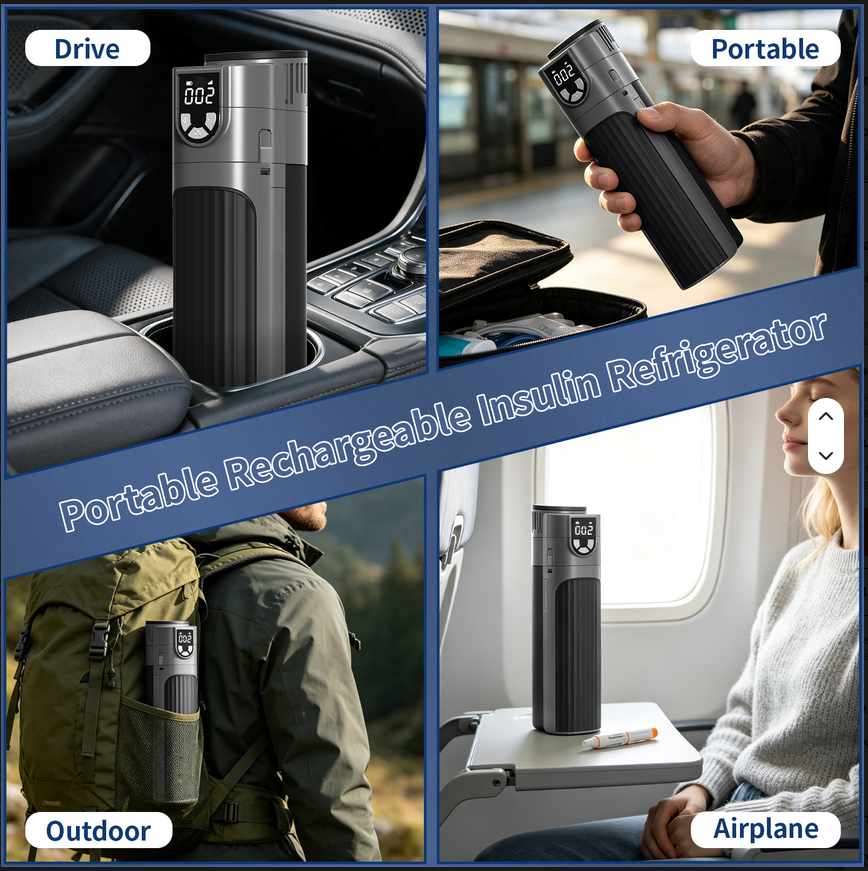 X9 NAVIGATOR PRO Thermoelectric Travel Cooler (GREY, w/ Adj. Temp, w/ CCC 20 000  mAh Battery)