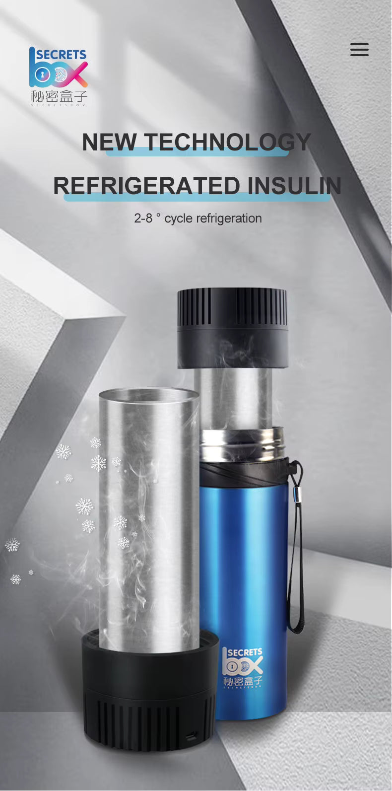 X1 CLASSIC Thermoelectric Travel Cooler (BLUE, w/ Auto Temp)