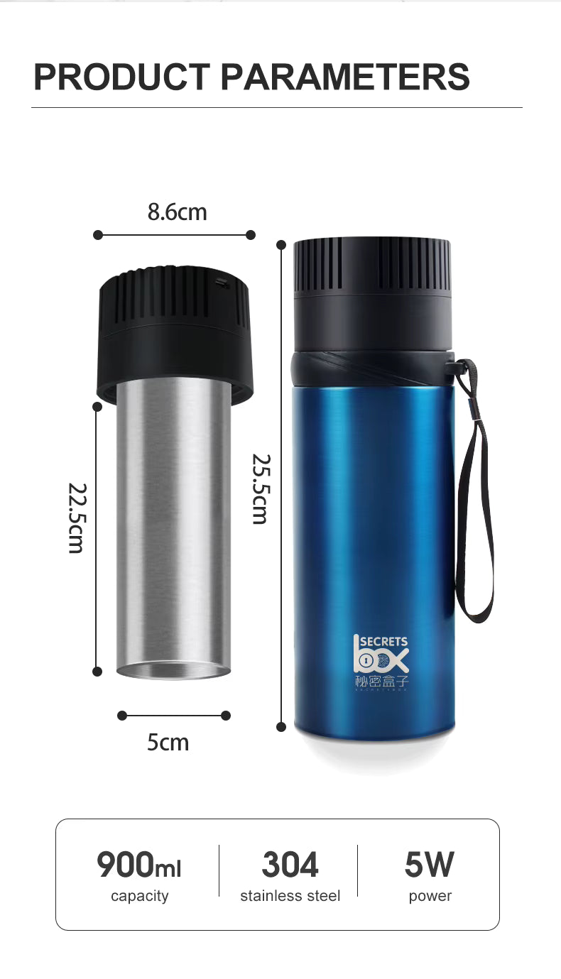 X1 CLASSIC Thermoelectric Travel Cooler (BLUE, w/ Auto Temp)