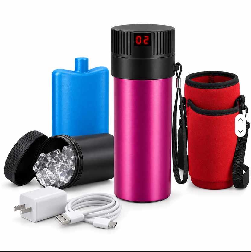 X1 CLASSIC Thermoelectric Travel Cooler (MAGENTA, w/ Auto Temp)